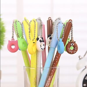 Kawaii charm pens